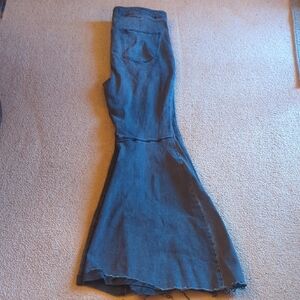 Free People Just Float On Blue Denim Pants